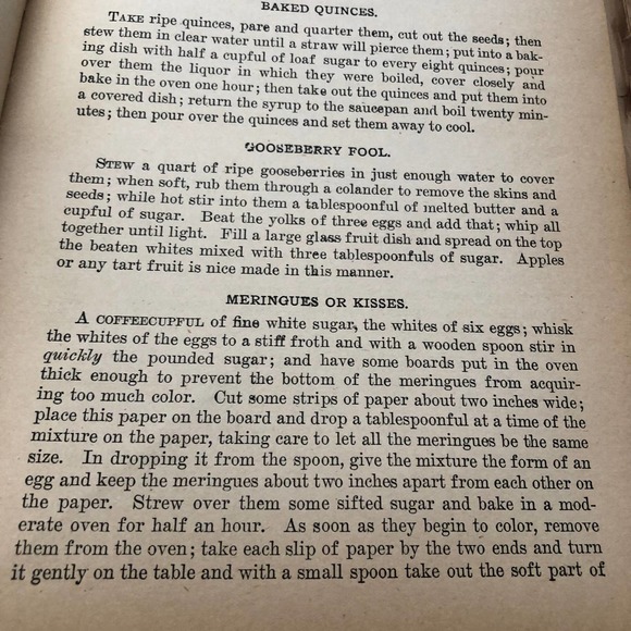 The White House CookBook Cook Book 1916 Edition Collectible - Picture 7 of 9